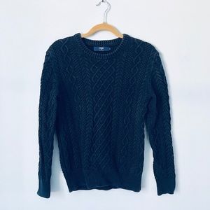 VINTAGE J Crew Washed Fisherman’s Sweater